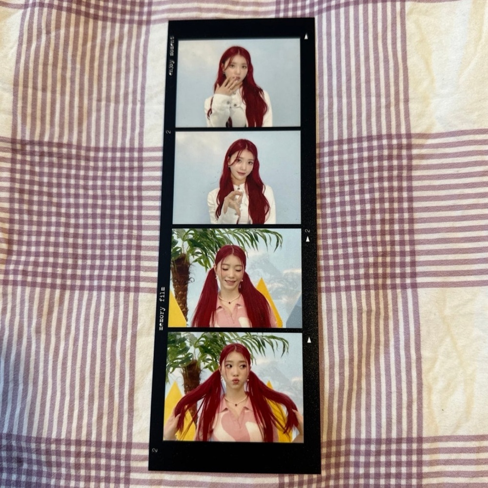 Kep1er Xiaoting Doublast broadcast photo strip